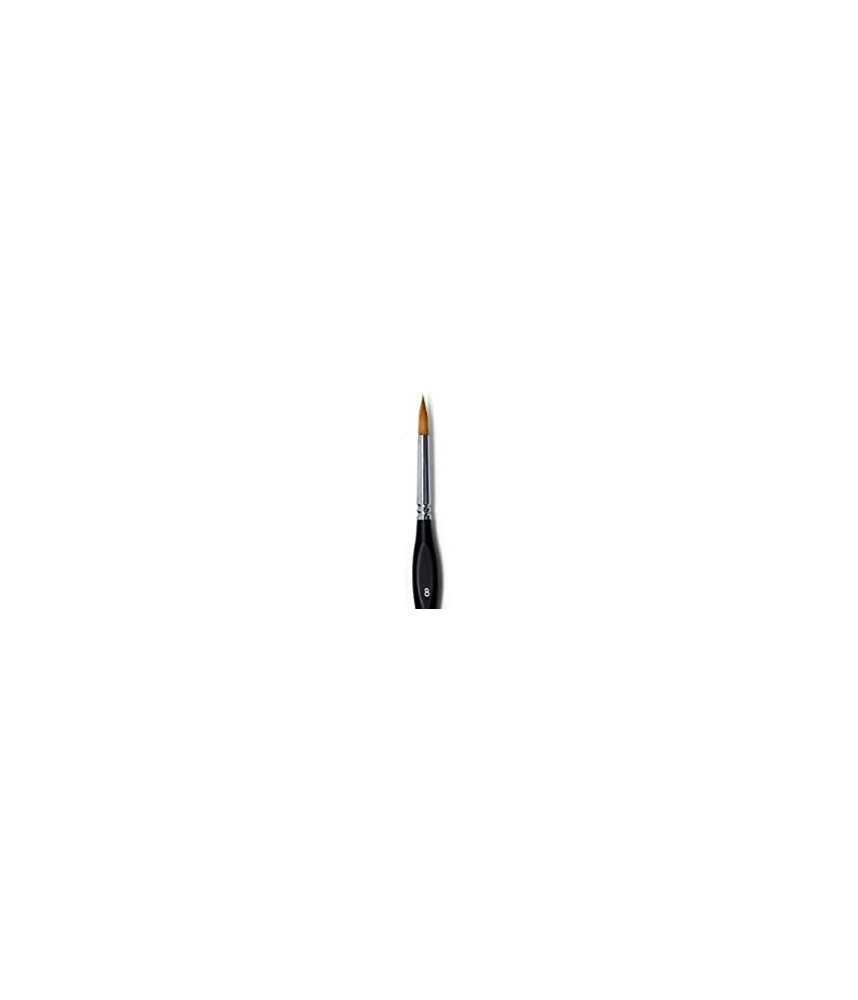 Synthetic Red Sable Brush- 8 Round