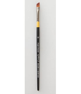 Daler and Rowney - System3 Short Handle Brush Angle Shader 1/4