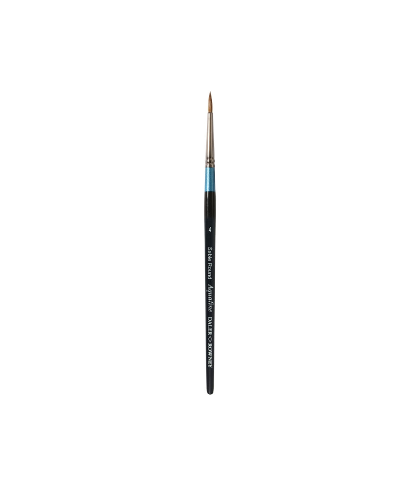 Daler and Rowney - Aquafine  Sable Short Handle Round Brush - 4