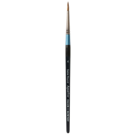 Daler and Rowney - Aquafine  Sable Short Handle Round Brush - 4