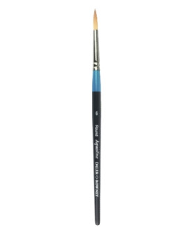 Daler and Rowney - Aquafine Sable Short Handle Round Brush 6