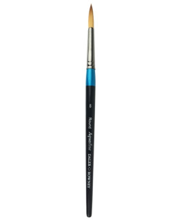 Daler and Rowney - Aquafine Sable Short Handle Round Brush 8