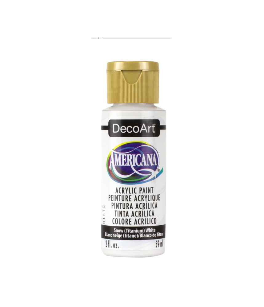 Deco Art Americana Acrylic Paint - Titanium White
