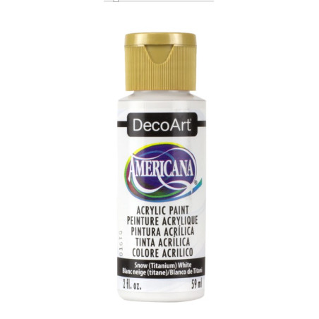 Deco Art Americana Acrylic Paint - Titanium White