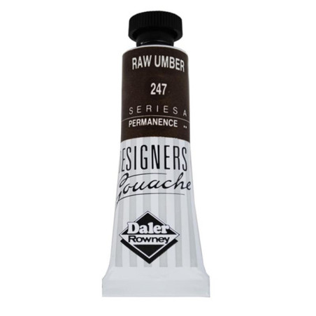 Daler Rowney Designers Gouache 15ml - Raw Umber 247