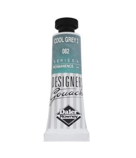 Daler Rowney Designers Gouache 15ml - Cool Grey 3 082