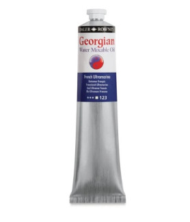 Daler Rowney Georgian Water Mixable Oil Paint 37ml - French Ultramarine 123
