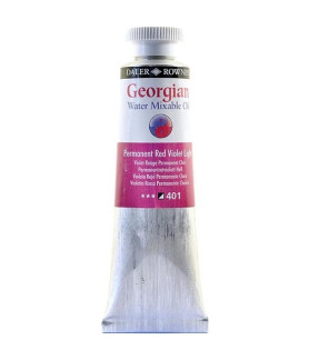 Daler Rowney Georgian Water Mixable Oil 37ml Tube - Permanent Red Violet Light