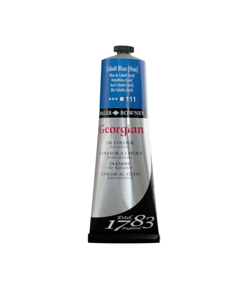 Daler Rowney Georgian Oil 75ml Tube Cobalt Blue Hue 111