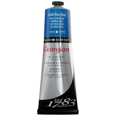 Daler Rowney Georgian Oil 75ml Tube Cobalt Blue Hue 111