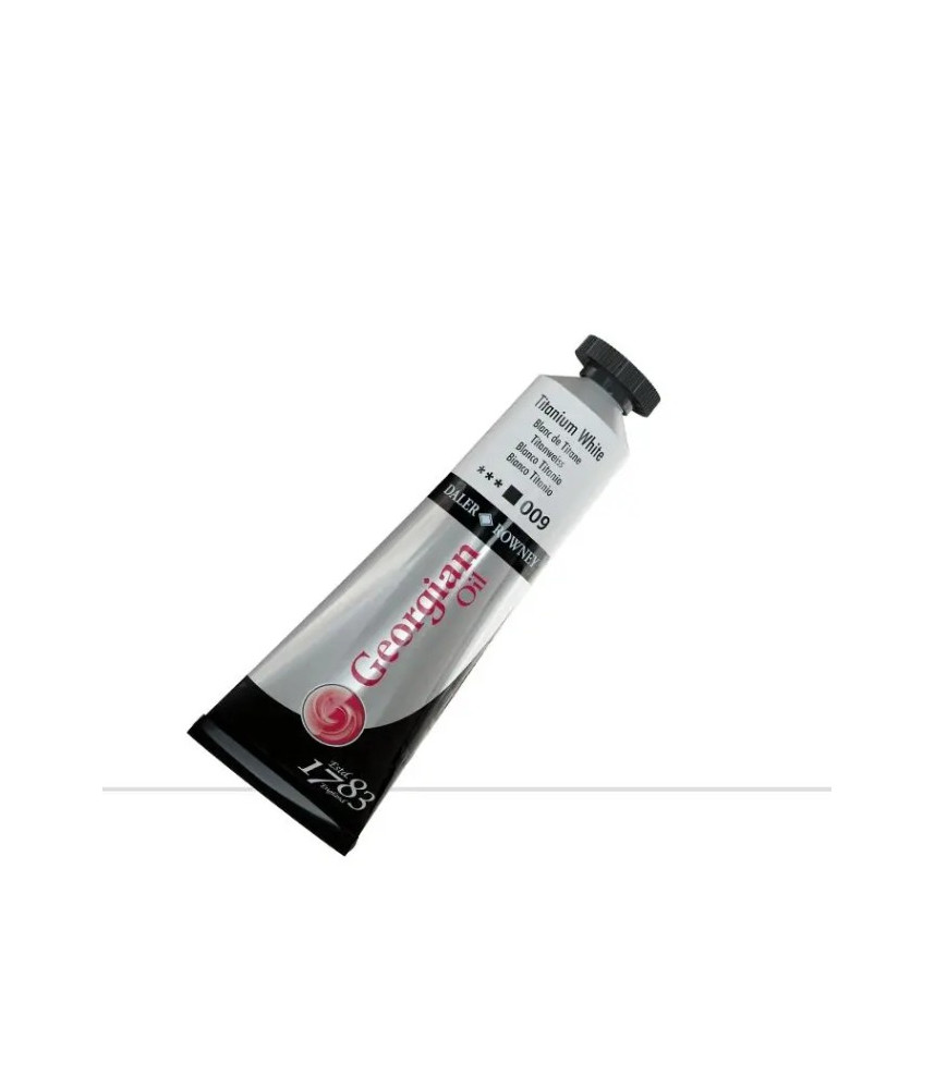 Daler Rowney Georgian Oil 38ml 009 Titanium White