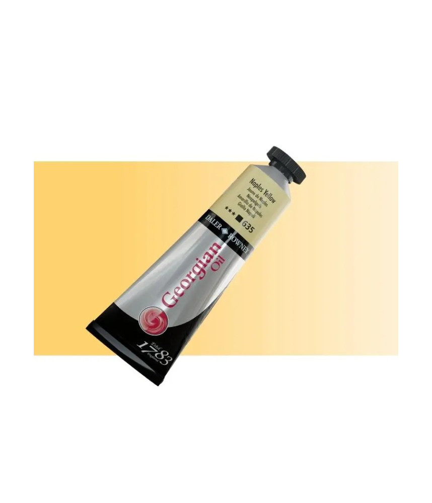 Daler Rowney Georgian Oil 38ml 635 Naples Yellow