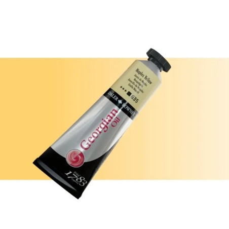 Daler Rowney Georgian Oil 38ml 635 Naples Yellow