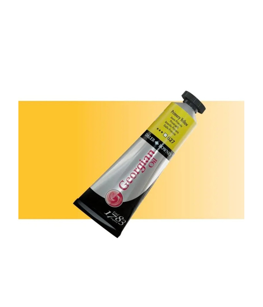 Daler Rowney Georgian Oil 38ml 627 Primary Yellow
