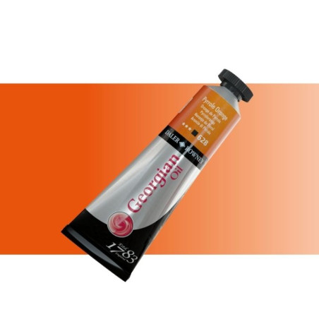 Daler Rowney Georgian Oil 38ml 628 Pyrrole Orange