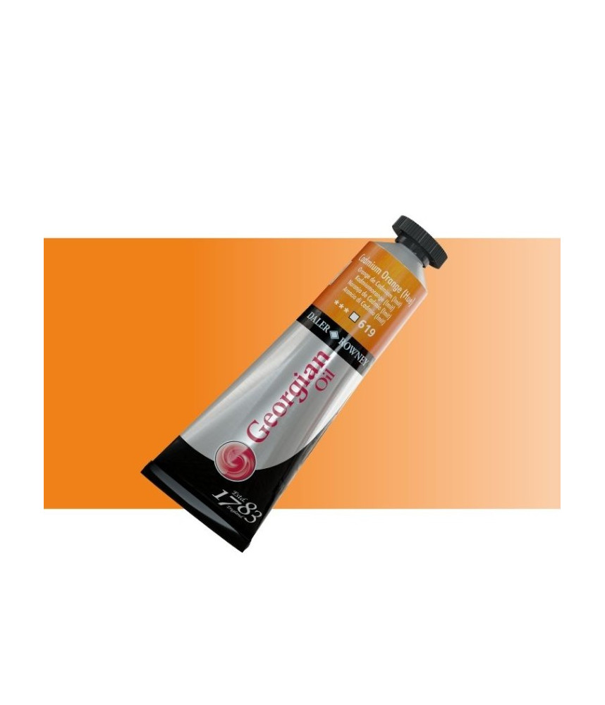 Daler Rowney Georgian Oil 38ml 619 Cadmium Orange