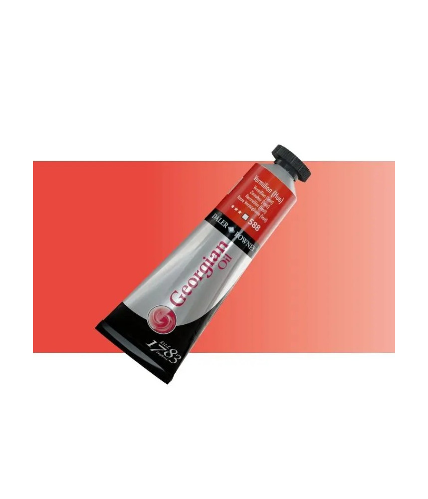 Daler Rowney Georgian Oil 38ml 588 Vermillion