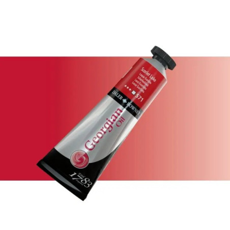 Daler Rowney Georgian Oil 38ml 571 Scarlet Lake