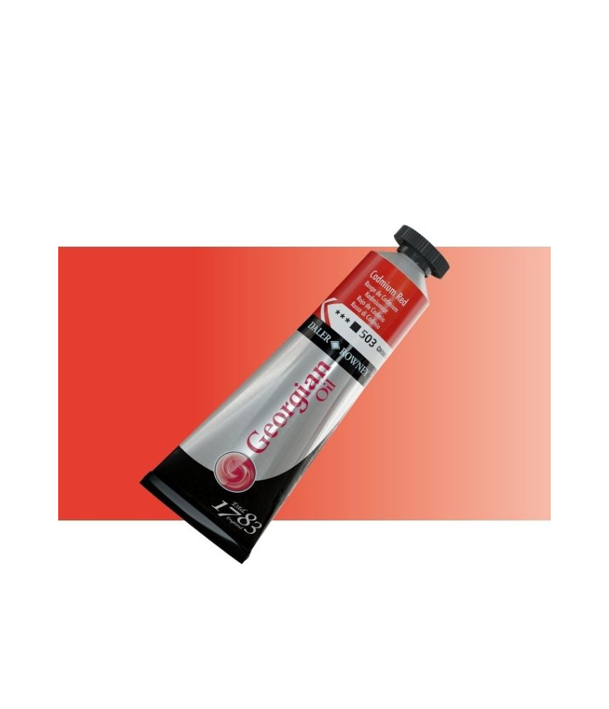 Daler Rowney Georgian Oil 38ml 503 Cadmium Red