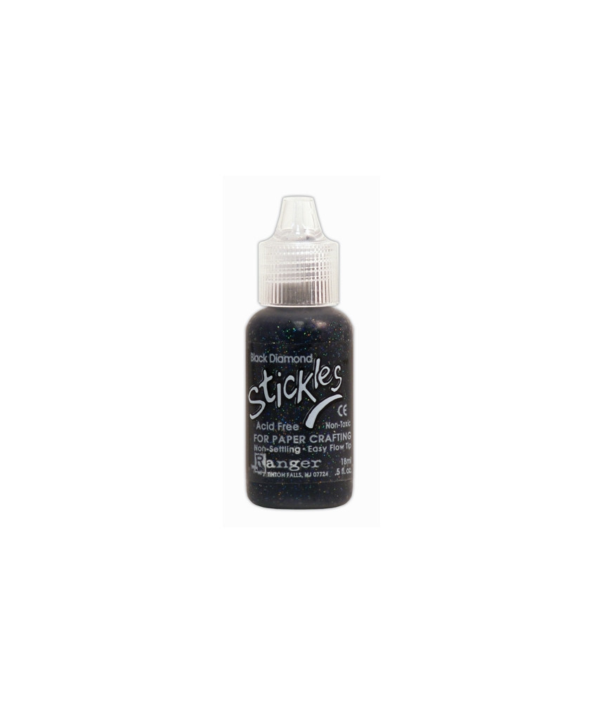 Ranger Stickles Glitter Glue - Black Diamond 18ml