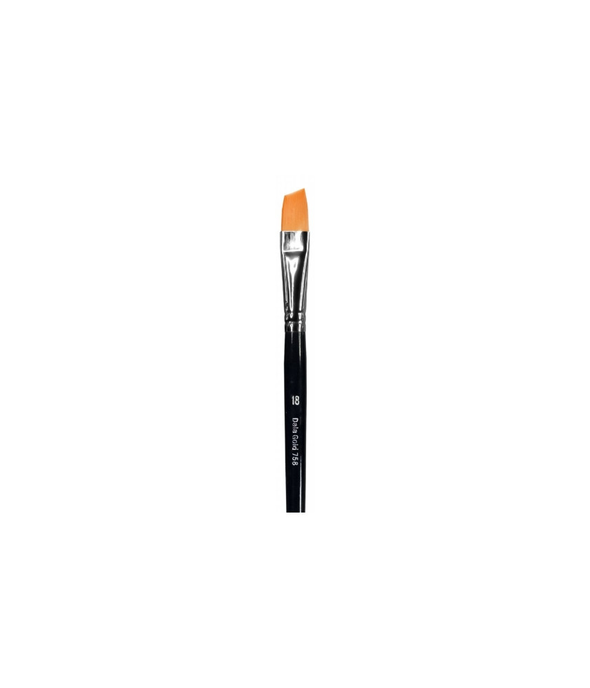 Dala Gold 758 Angular Brush 18