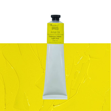Primeart Iris Oil Paint 200ml Cadmium Yellow Light Hue
