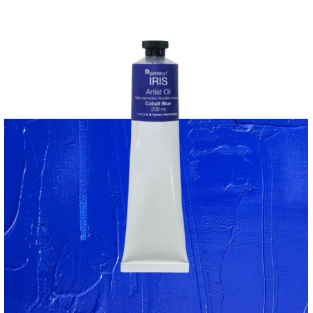 Primeart Iris Oil Paint 200ml Cobalt Blue