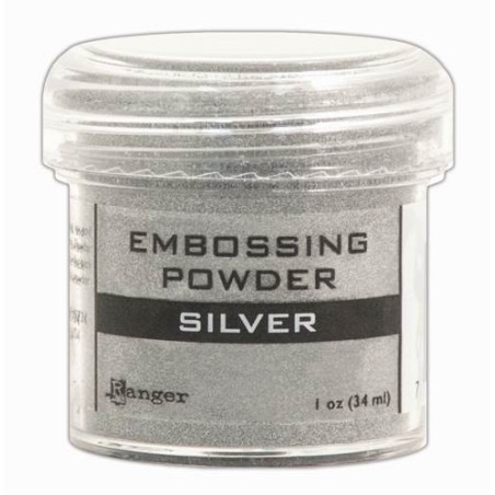 Ranger Embossing Powder - Silver 18gr