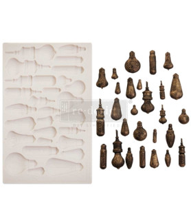 Prima Finnabair Moulds - Vintage Light Bulbs - 1 pc
