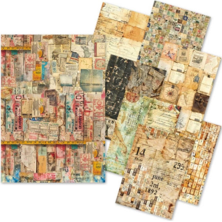 Ciao Bella Lu Mania A5 Mixed Media Craft Mix - Journey Ahead