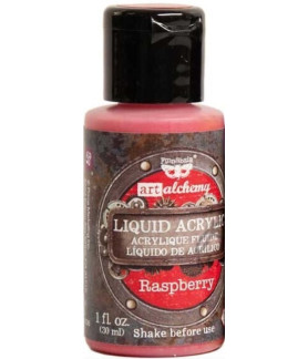 Prima Finnabair - Liquid Acrylic Paint 30ml Raspberry