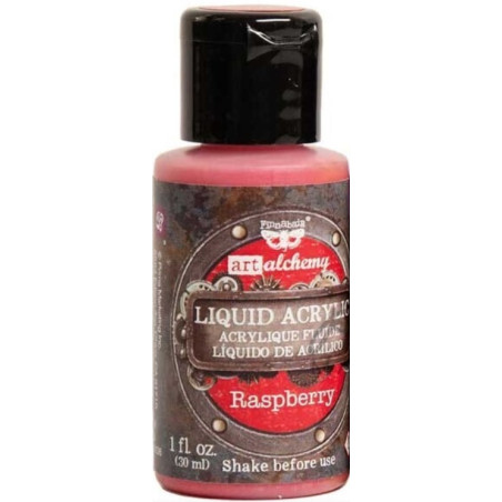 Prima Finnabair - Liquid Acrylic Paint 30ml Raspberry