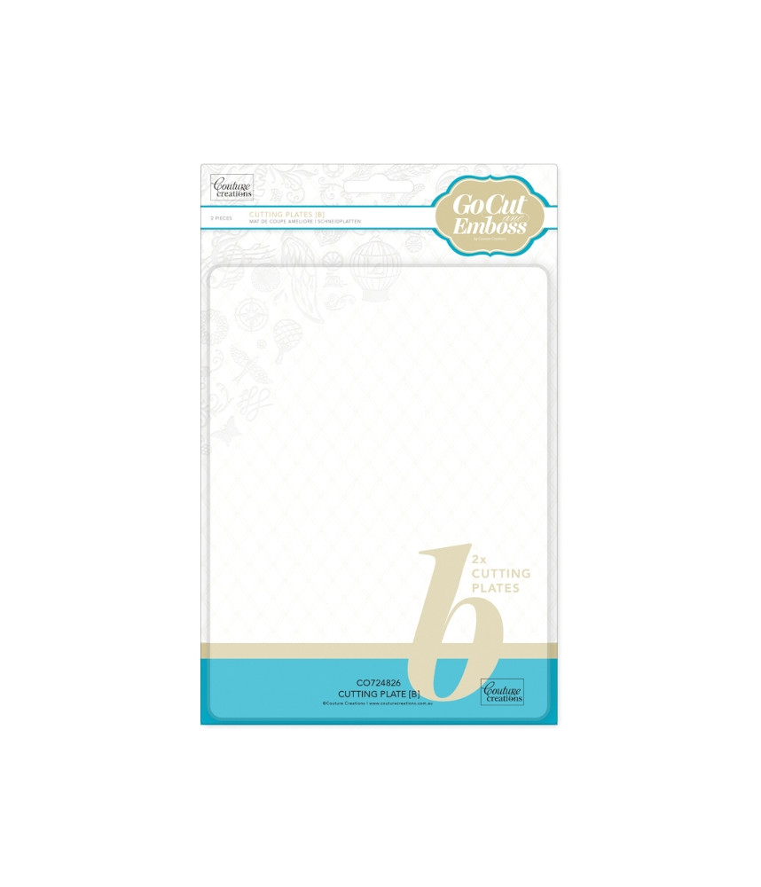 GoCut and Emboss B Plate Cutting Mat (2 Pieces)