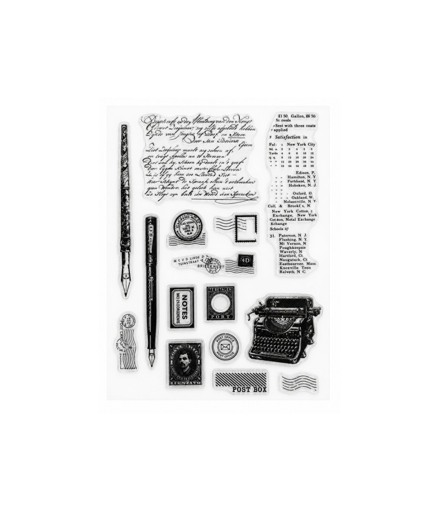 Clear Stamps Writing Set