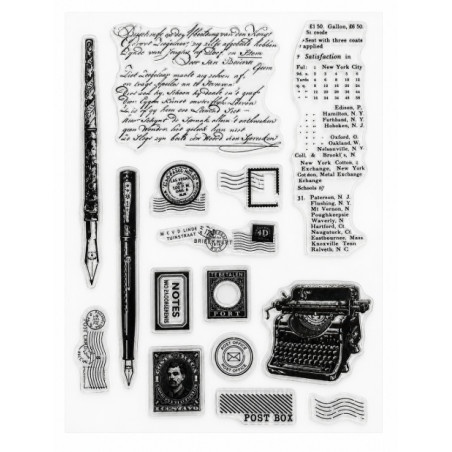 Clear Stamps Writing Set