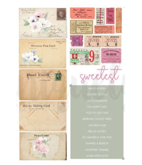 Uniquely - Whispers of Wisdom Cut-a-Part Sheet