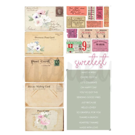 Uniquely - Whispers of Wisdom Cut-a-Part Sheet