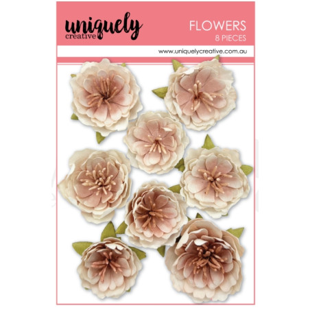 Uniquely - Whisper Bloom Flowers 8Pc