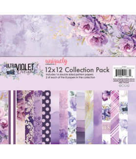 Uniquely - Ultraviolet Delight 12x12 Collection Pack (16 sheets)