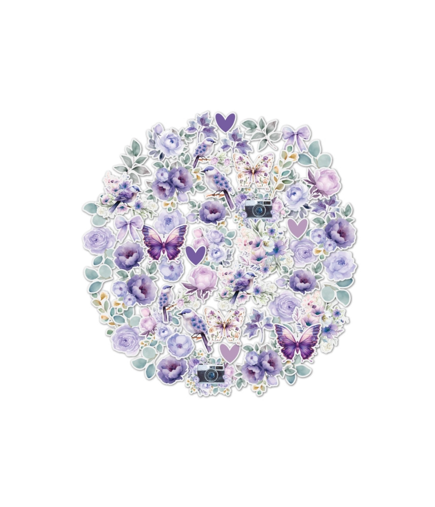Uniquely - Ultraviolet Delight Vellum Creative Cuts
