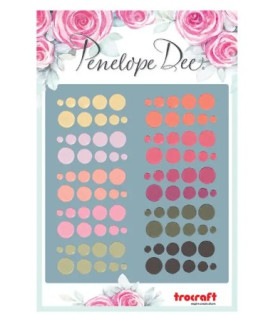 Penelope Dee Rosey Color Dots
