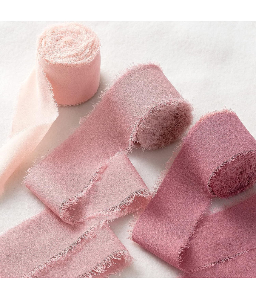 Penelope Dee Rosey Chiffon Ribbon