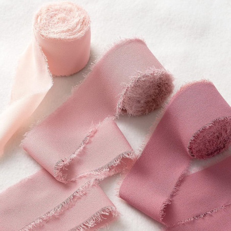 Penelope Dee Rosey Chiffon Ribbon