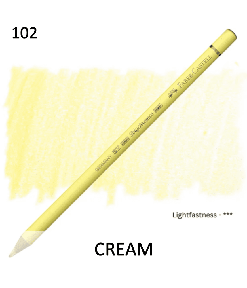 Faber Castell Polychromo Pencil - Cream