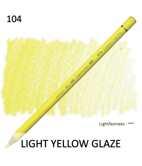 Faber Castell Polychromo Pencil Light Yellow Glaze