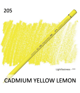 Faber Castell Polychromo Pencil - Cadmium Yellow Lemon