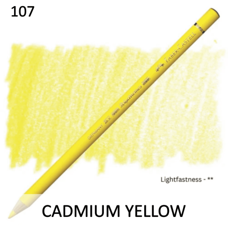 Faber Castell Polychromo Pencil - Cadmium Yellow