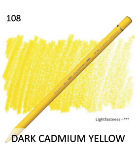 Faber Castell Polychromo Pencil - Dark Cadmium Yellow