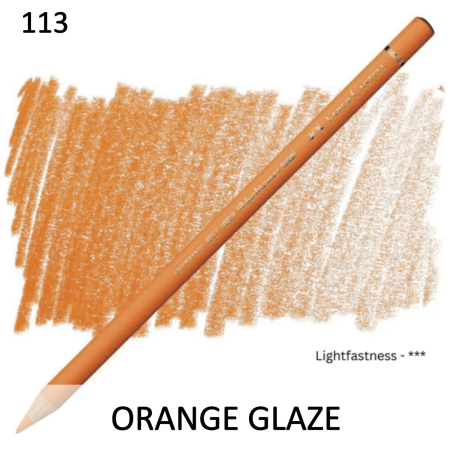 Faber Castell Polychromo Pencil - Orange Glaze