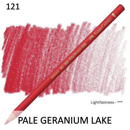 Faber Castell Polychromo Pencil - Pale Geranium Lake